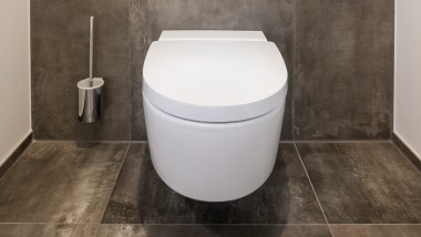 Dusch-WC Geberit AquaClean Mera Comfort, Betätigungsplatte Geberut Sigma80, Parkside Freudenstadt Dusch-WC Geberit AquaClean Mera Comfort, Betätigungsplatte Geberut Sigma80, Parkside Freudenstadt