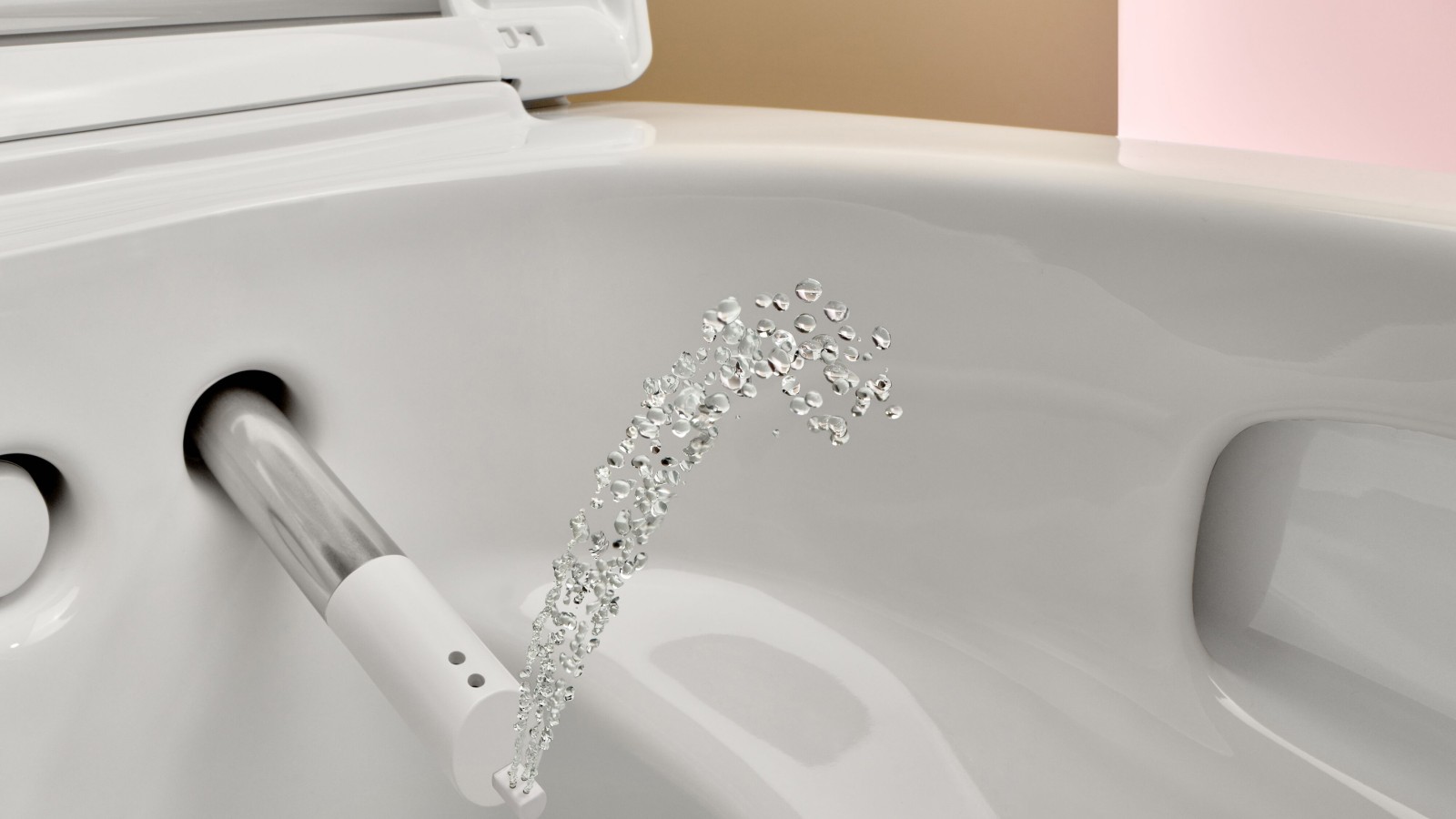 Geberit AquaClean Mera Comfort mit WhirlSpray Duschtechnologie