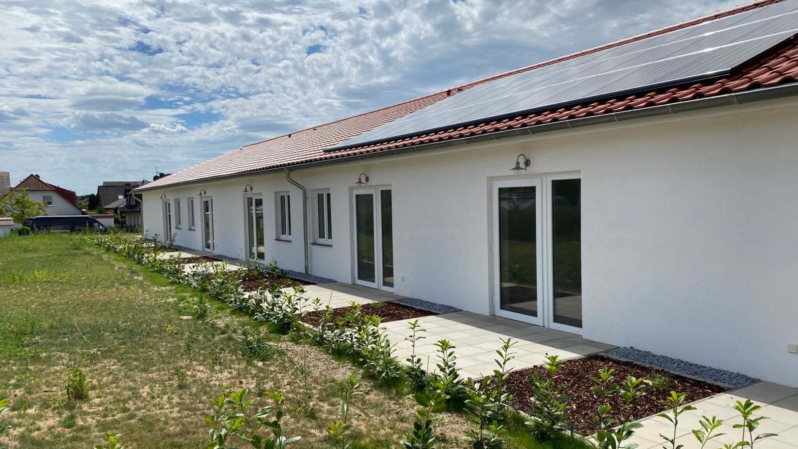 Außenaufnahme der Seniorenwohngemeinschaft Sarstedt Außenaufnahme der Seniorenwohngemeinschaft Sarstedt