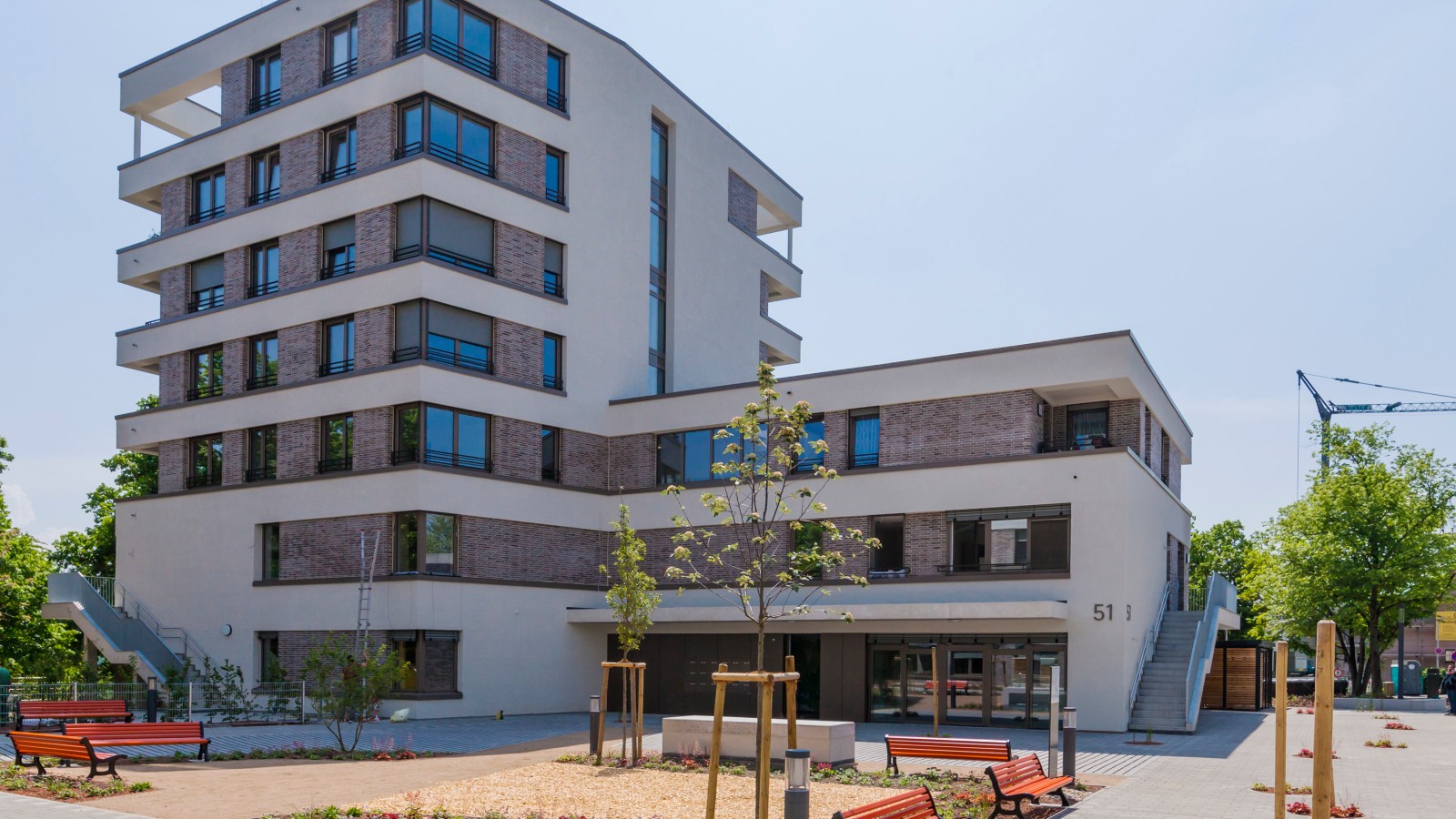 Außenanlage des Quartiers St. Johannes Maria Vianney Außenanlage des Quartiers St. Johannes Maria Vianney