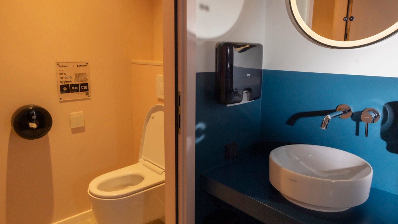 Design und Qualität mit Produkten von Geberit im wellnest. Design und Qualität mit Produkten von Geberit im wellnest.