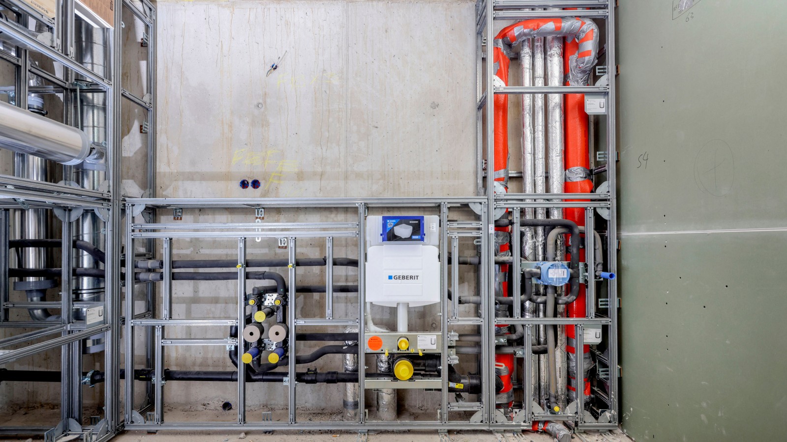 Vorgefertigten GIS-Wände Vorgefertigten GIS-Wände