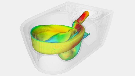 Geberit TurboFlush Technologie