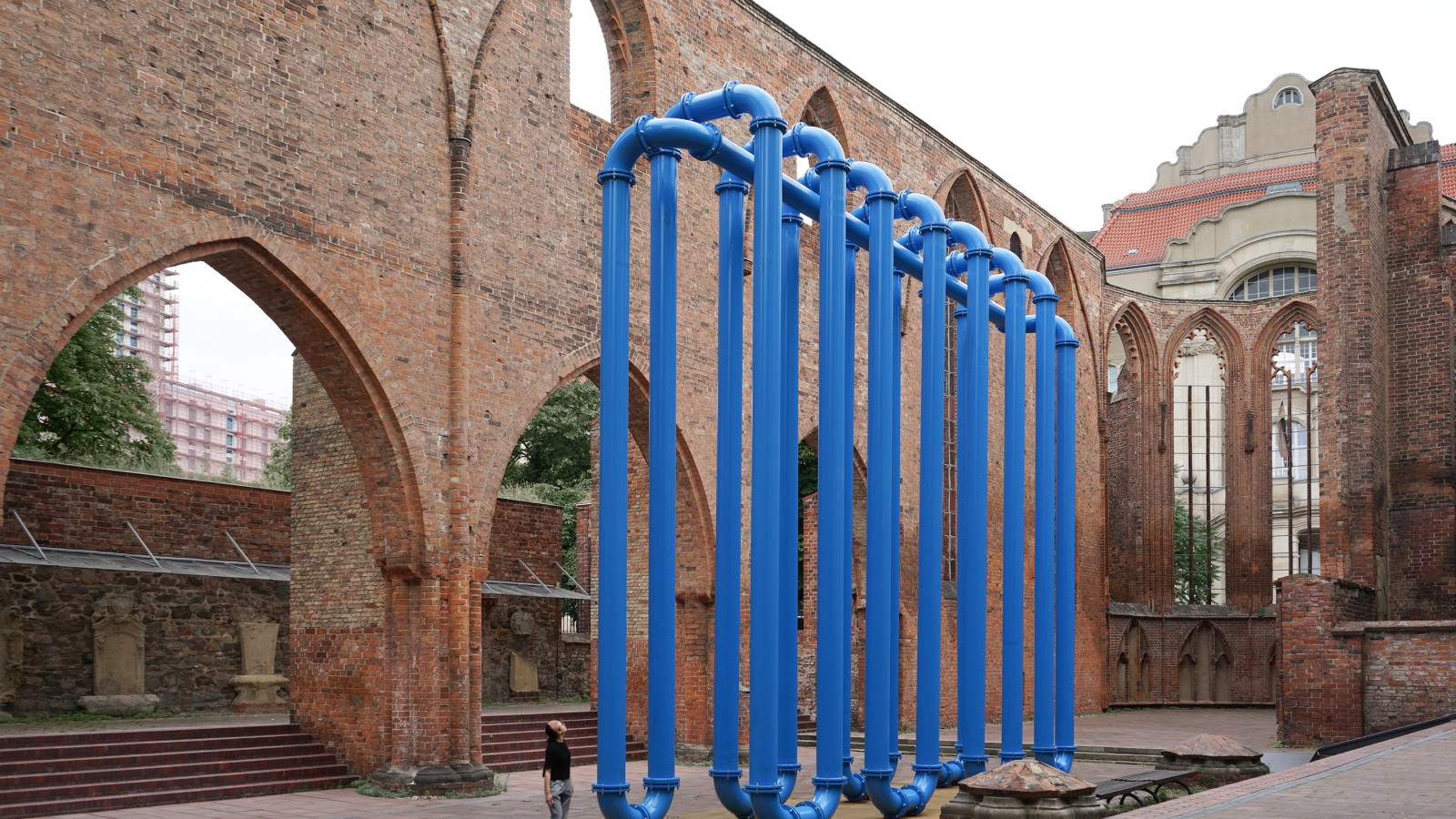 "Radiator" in der Franziskaner-Klosterkirche im Berliner Ortsteil Mitte (© Studio Candy Lenk Berlin in Kooperation mit Anna Borgmann)
