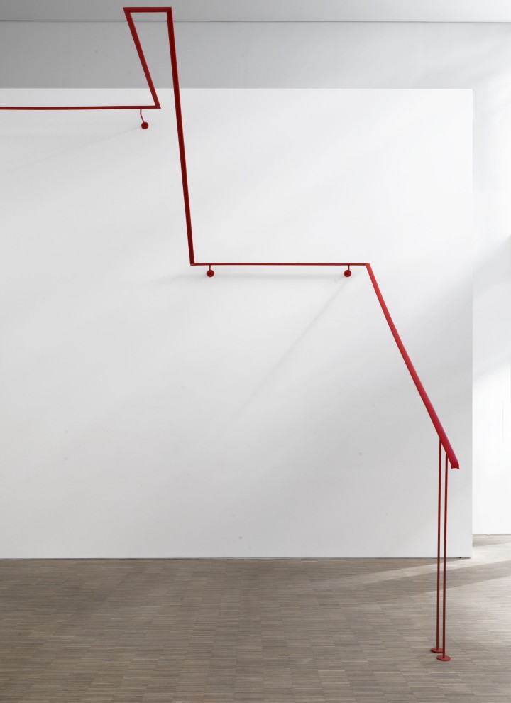 "Treppe" von Candy Lenk in der DG Galerie in München. (© Studio Candy Lenk Berlin)