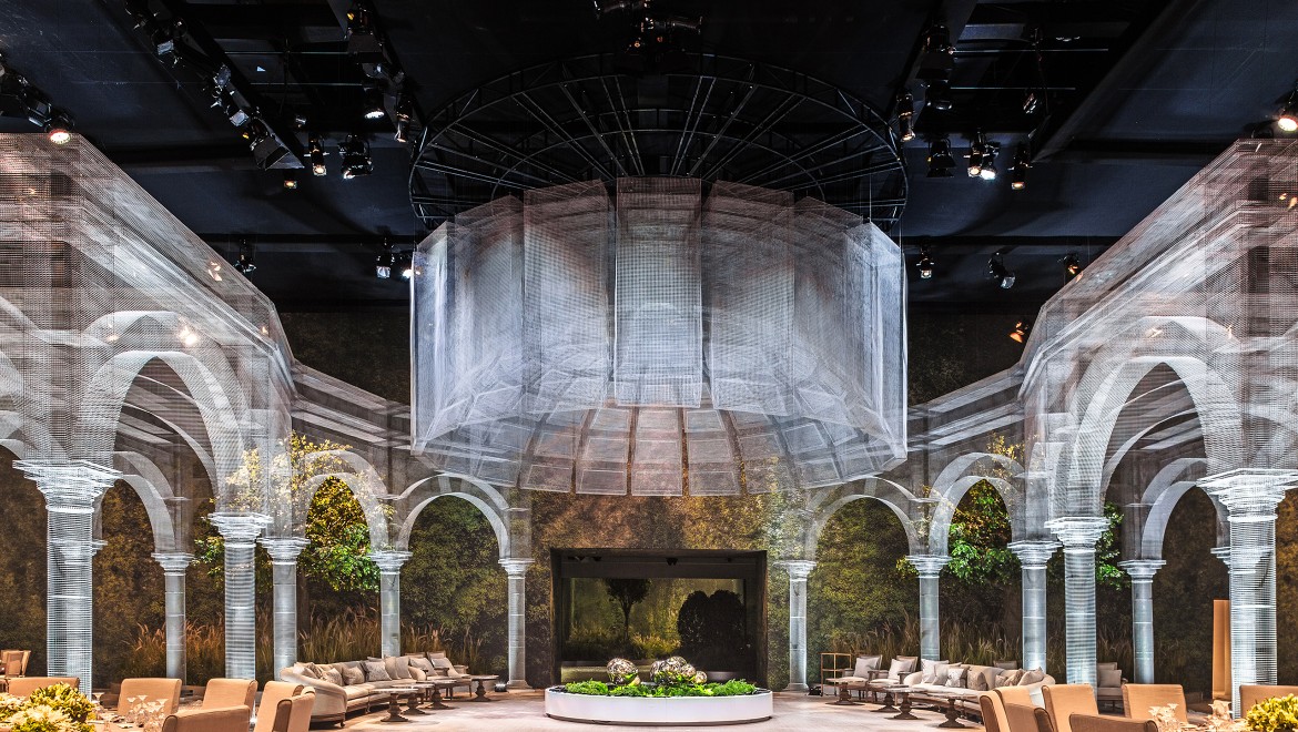Kunstwerk von Edoardo Tresoldi (© Roberto Conte) Kunstwerk von Edoardo Tresoldi (© Roberto Conte)