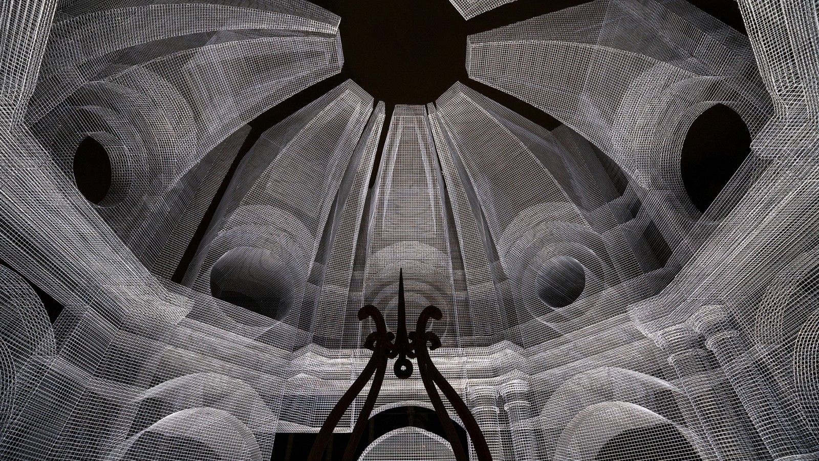 Kunstwerk von Edoardo Tresoldi (© Roberto Conte) Kunstwerk von Edoardo Tresoldi (© Roberto Conte)