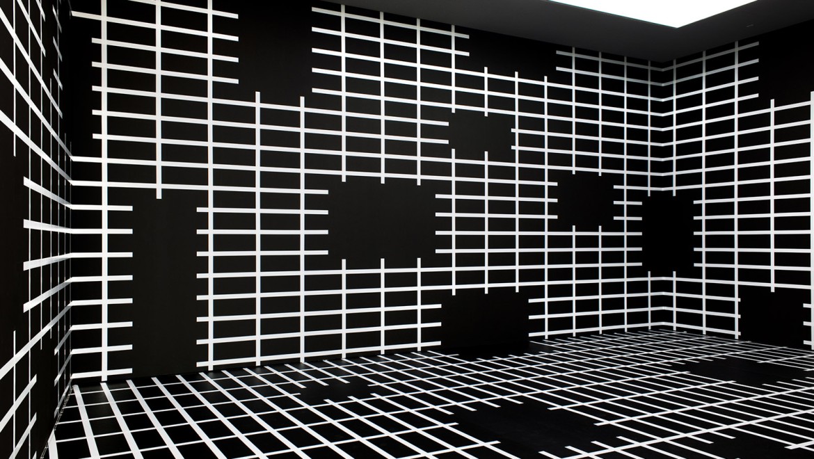 „Ohne Titel“, Ausstellungsansicht Rasterfahndung. Das Raster in der Kunst nach 1945, Kunstmuseum Stuttgart, 2012, Foto: Frank Kleinbach „Ohne Titel“, Ausstellungsansicht Rasterfahndung. Das Raster in der Kunst nach 1945, Kunstmuseum Stuttgart, 2012, Foto: Frank Kleinbach