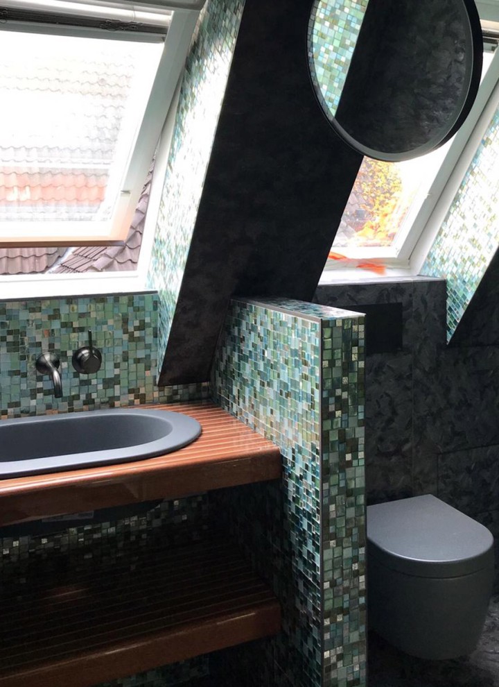 Mahgagoni-Waschtisch Mahgagoni-Waschtisch