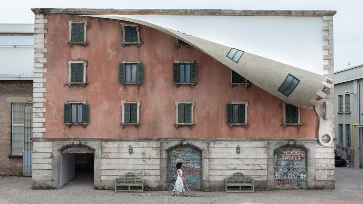 Werk von Alex Chinneck Werk von Alex Chinneck