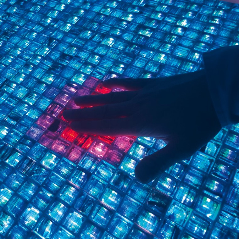 Sensoren erkennen Berührungen