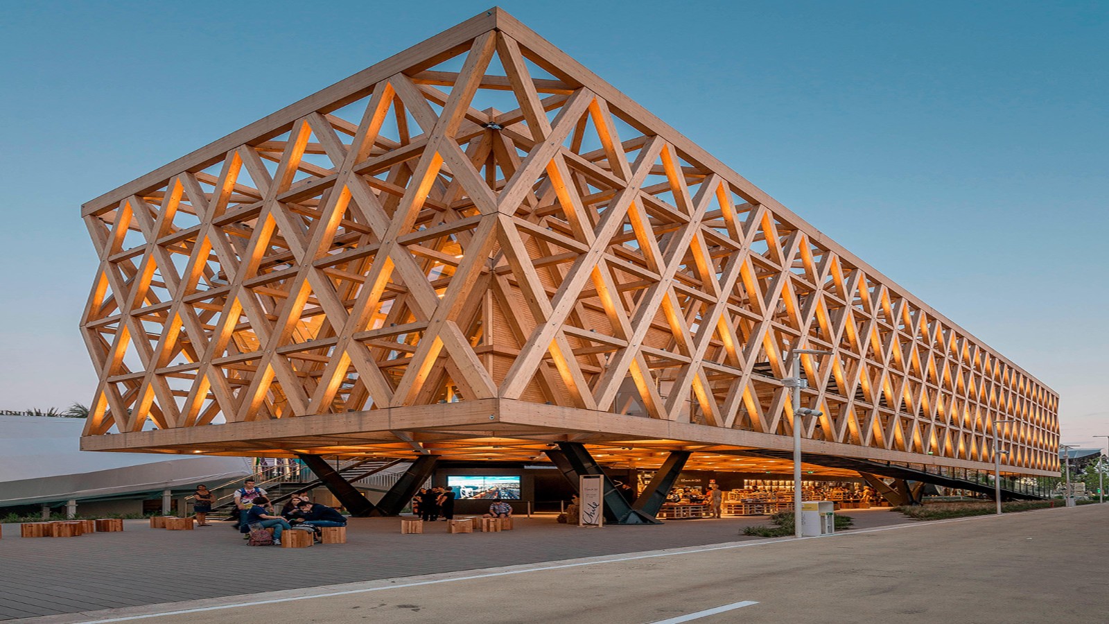 Chilenischer Pavillon zur Expo in Milano