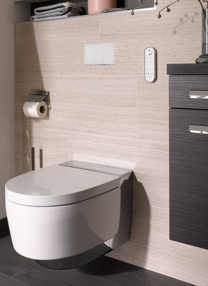 Dusch-WC Geberit AquaClean Mera, Betätigungsplatte Geberit Sigma70