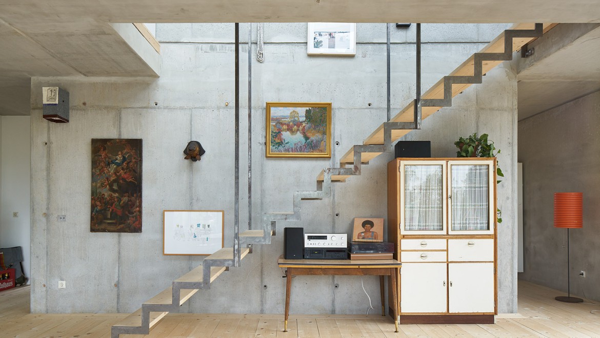 Maisonette Atelierhaus in Hamburg, © Stephan Baumann Maisonette Atelierhaus in Hamburg, © Stephan Baumann