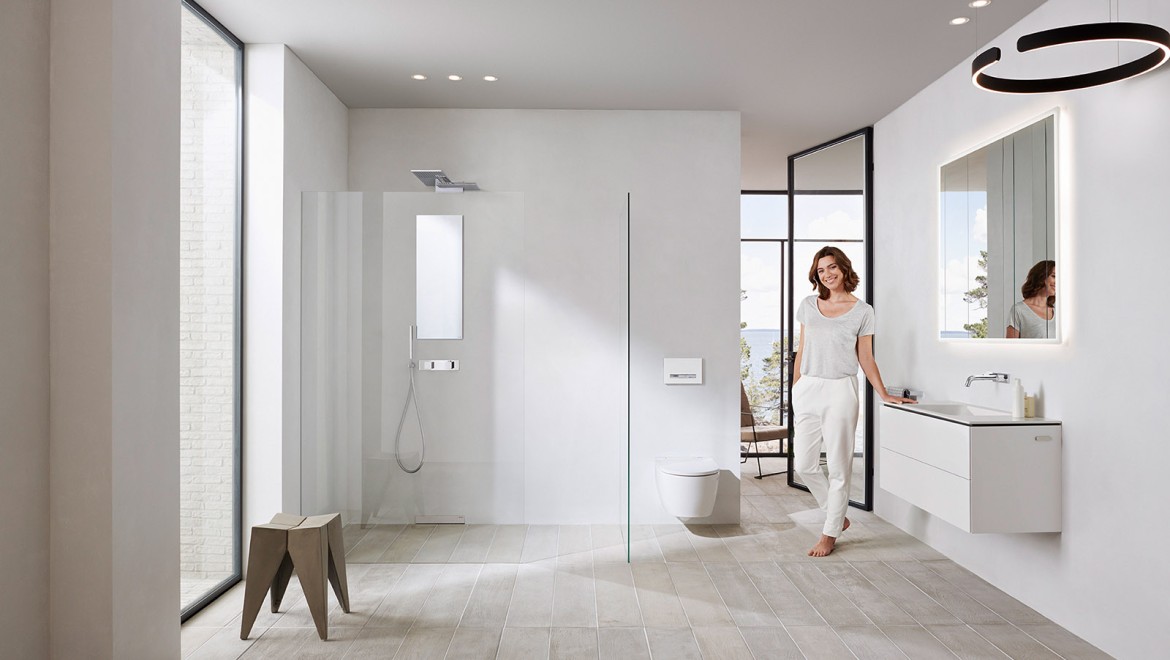 Kalkränder, Wasserflecken und Urinstein lassen sich in vielen Bäder nur aufwändig reinigen. Architekten und Bauherren sollten daher schon bei der Badgestaltung auf einen großen Kundenwunsch achten: leicht zu reinigende und unempfindliche Keramiken Kalkränder, Wasserflecken und Urinstein lassen sich in vielen Bäder nur aufwändig reinigen. Architekten und Bauherren sollten daher schon bei der Badgestaltung auf einen großen Kundenwunsch achten: leicht zu reinigende und unempfindliche Keramiken