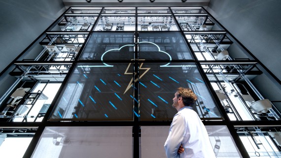 Abwasserhydraulik live erleben am Abwasserturm im Campus Pfullendorf Abwasserhydraulik live erleben am Abwasserturm im Campus Pfullendorf