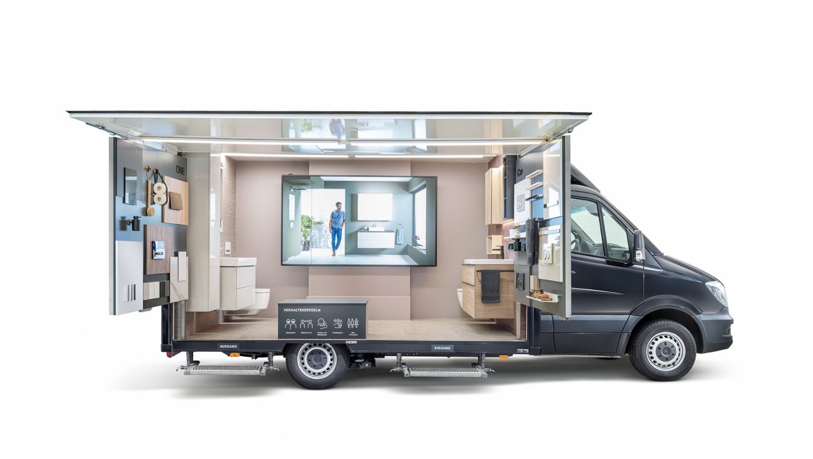 Geberit On Tour, Neuheiten live erleben