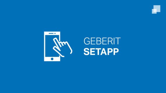 Geberit SetApp Geberit SetApp