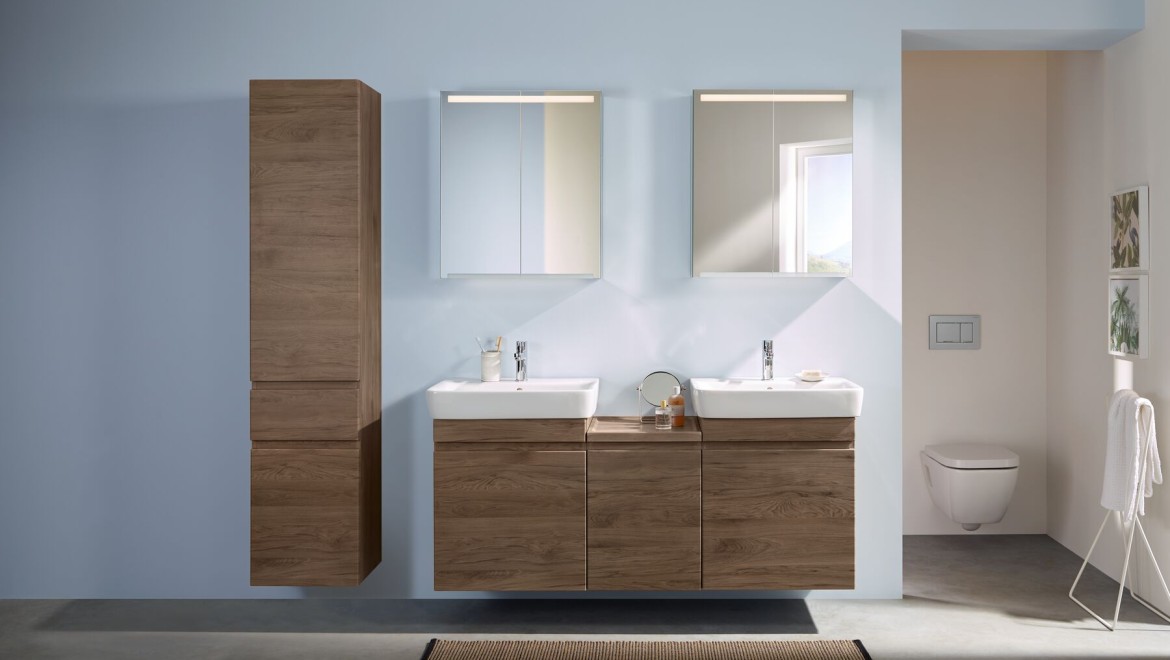 Geberit Renova Plan Doppelwaschtisch Geberit Renova Plan Doppelwaschtisch