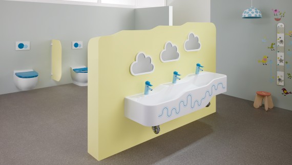 Geberit Bambini Waschlandschaft