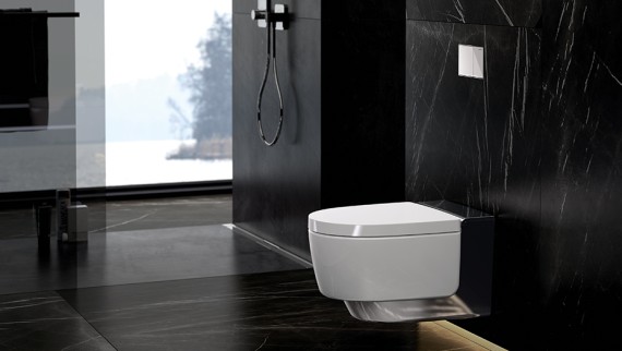 Geberit AquaClean Mera mit Stromanschluss Geberit AquaClean Mera mit Stromanschluss