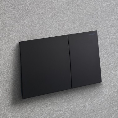 Geberit Sigma70 schwarz matt, mit Easy-to-clean-Beschichtung Geberit Sigma70 schwarz matt, mit Easy-to-clean-Beschichtung