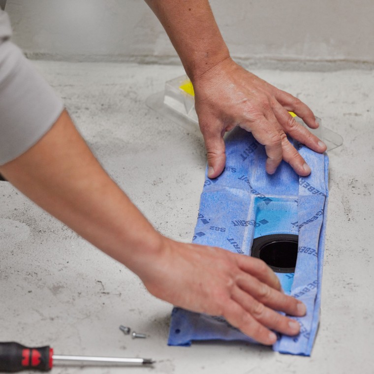 Abdichtung ab Werk angebracht