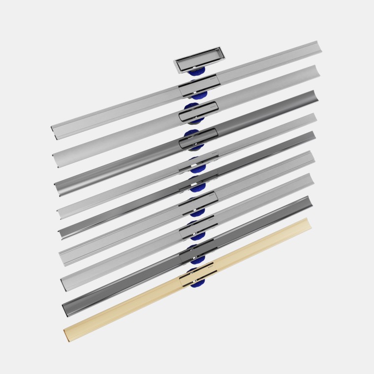 Überblick über die Geberit CleanLine Duschrinnen