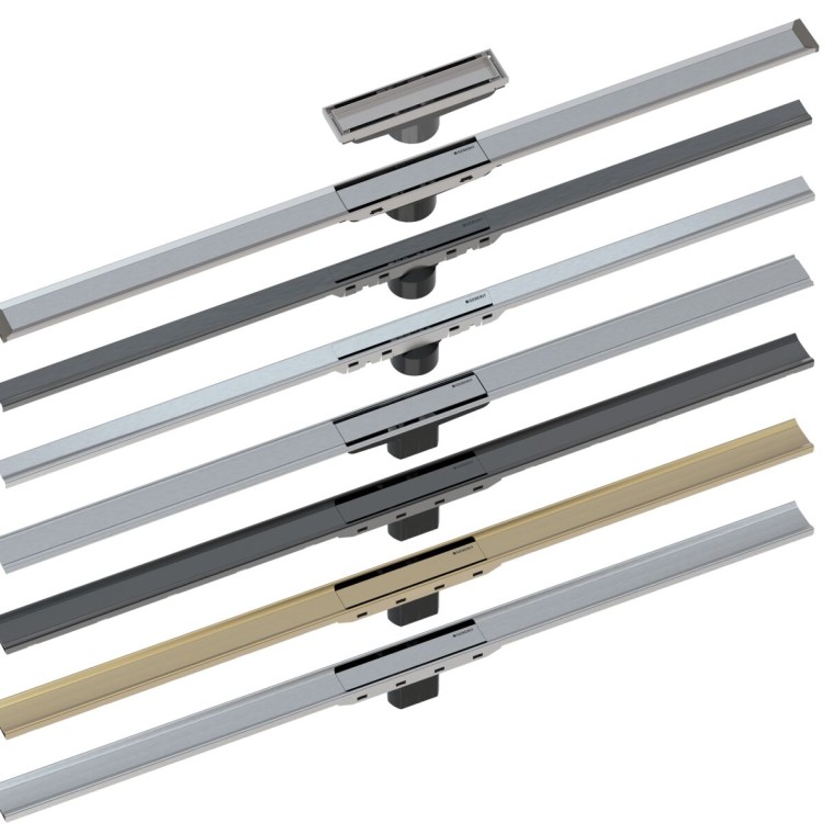 Überblick über die Geberit CleanLine Duschrinnen Überblick über die Geberit CleanLine Duschrinnen