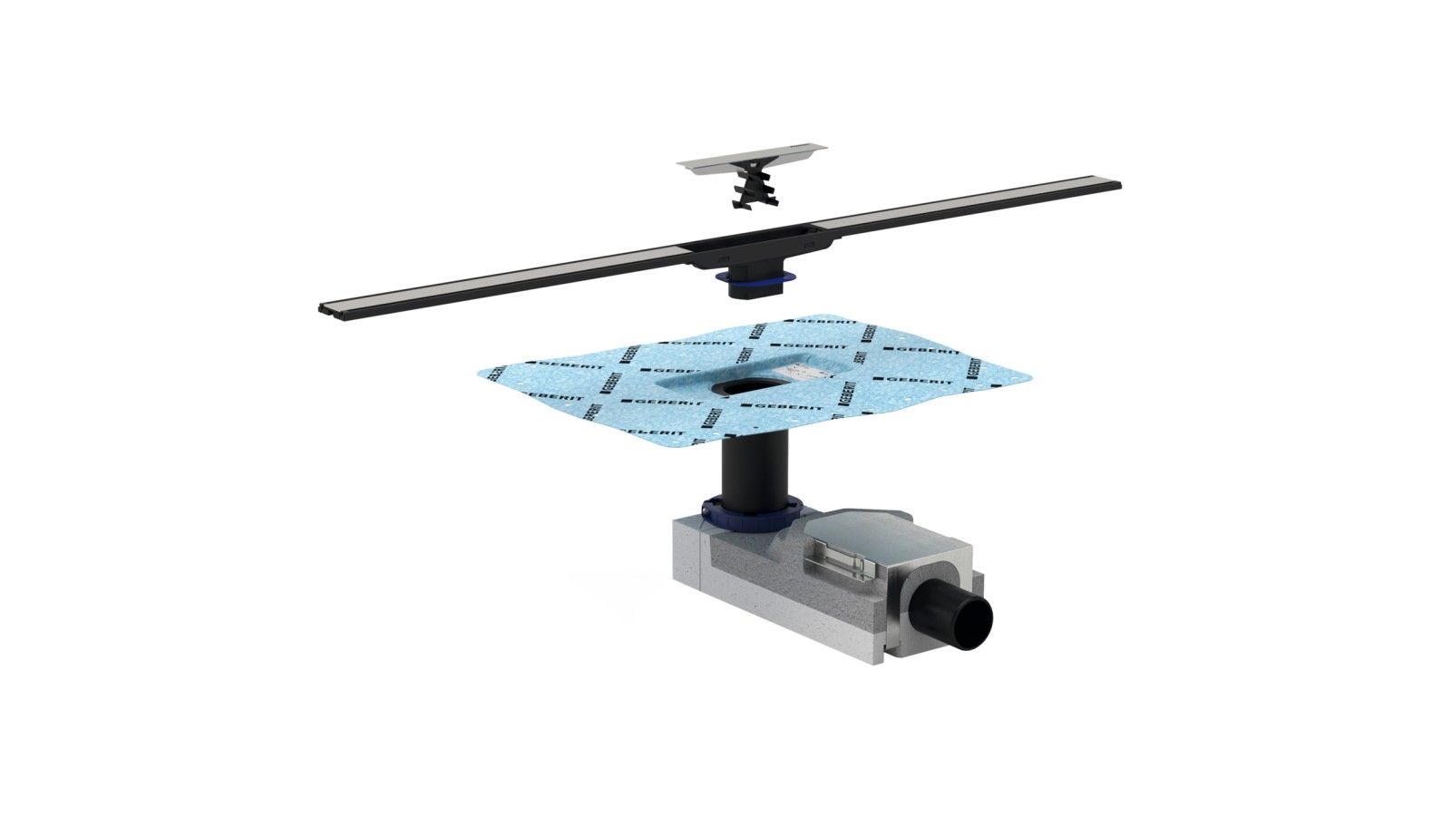 Installationsset für Geberit CleanLine20