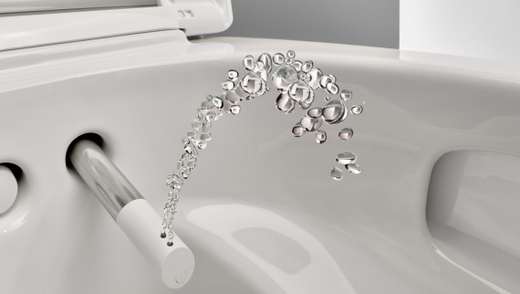 Dusch-WC Geberit AquaClean mit WhirlSpray