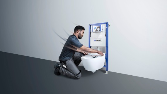 Einfaches Einsetzen der Technikeinheit Einfaches Einsetzen der Technikeinheit