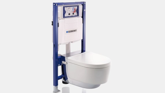 Geberit Duofix Element für Wand-WC mit Geberit AquaClean Mera Geberit Duofix Element für Wand-WC mit Geberit AquaClean Mera