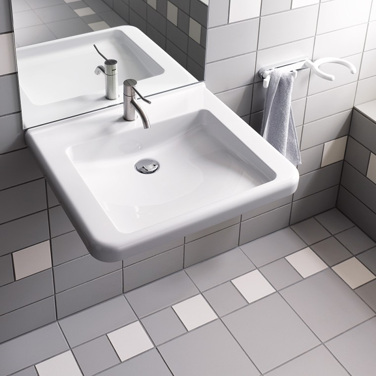 Geberit Renova Comfort Waschtisch barrierefrei Geberit Renova Comfort Waschtisch barrierefrei