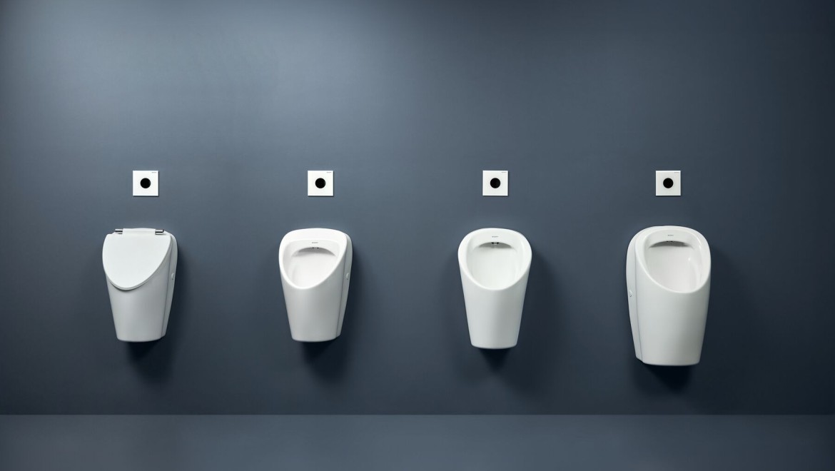 Neuheiten 2025: Geberit Renova Urinale in den Größen S – mit und ohne Deckel –, M und L Neuheiten 2025: Geberit Renova Urinale in den Größen S – mit und ohne Deckel –, M und L
