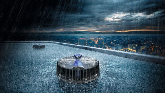 Geberit Pluvia: Dachentwässerung mit Unterdruck Geberit Pluvia: Dachentwässerung mit Unterdruck