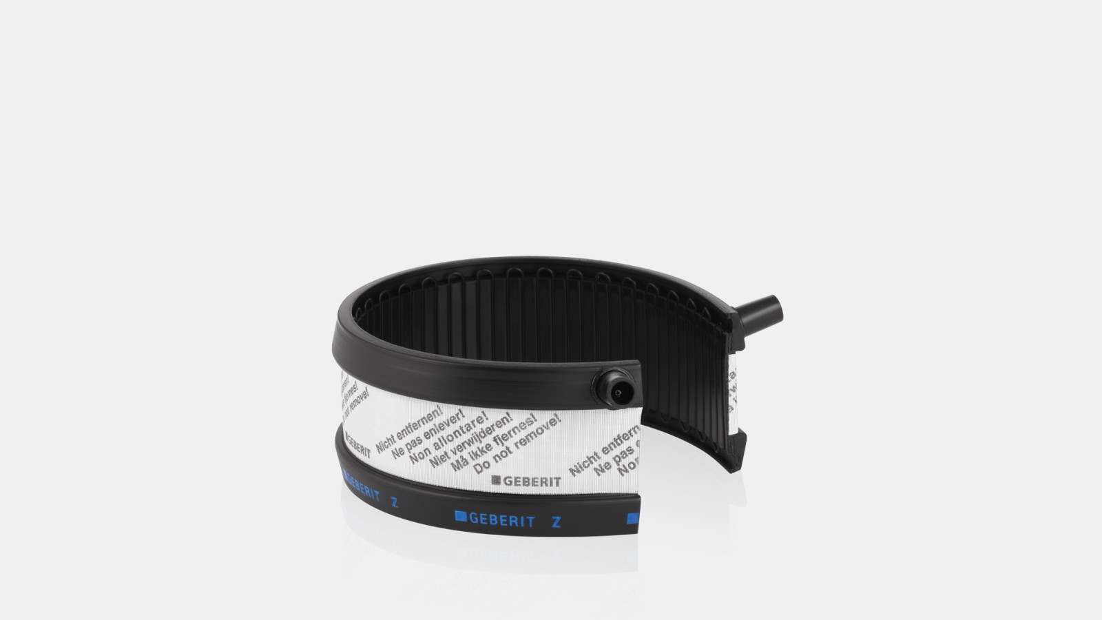 Geberit Pluvia: Installation der Fixpunkte mit dem Geberit Elektroschweißband Geberit Pluvia: Installation der Fixpunkte mit dem Geberit Elektroschweißband