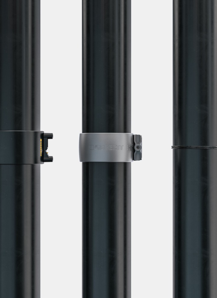 Geberit Silent-db20 kann mit verschiedenen Verbindungstechniken installiert werden