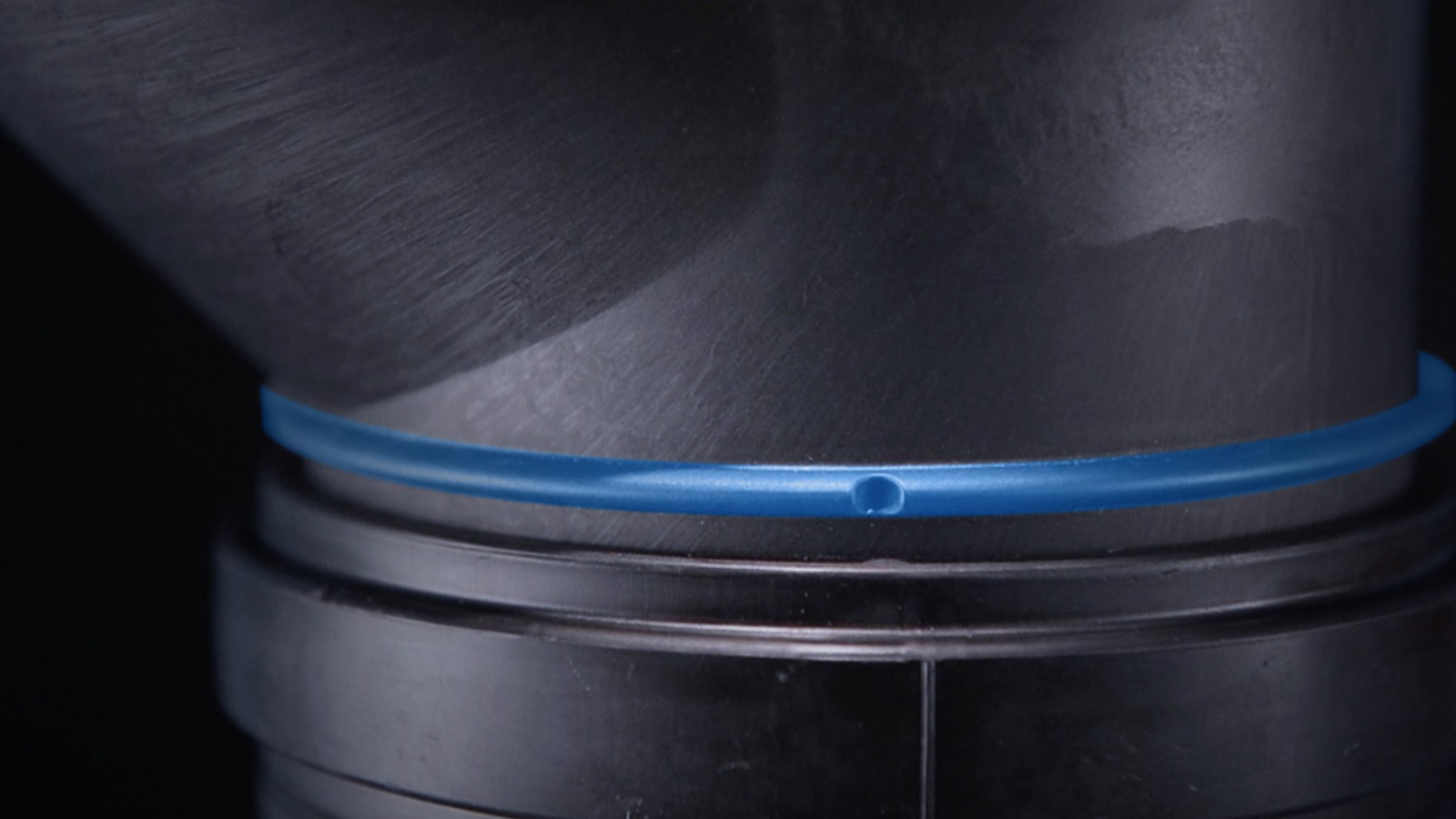 Sichtprüfung der Einstecktiefe bei Geberit Silent-Pro