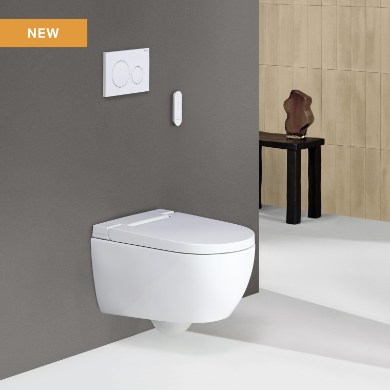 Geberit AquaClean Dusch WC Komfort und Hygiene vereint geberit