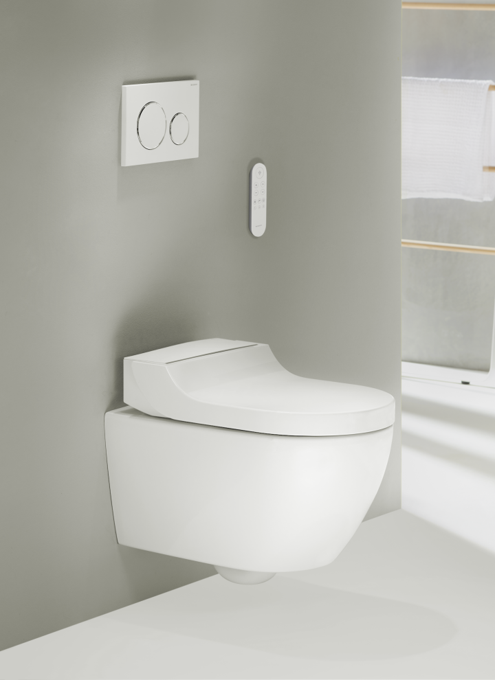 Dusch-WC Geberit Tuma Komplettanlage Dusch-WC Geberit Tuma Komplettanlage