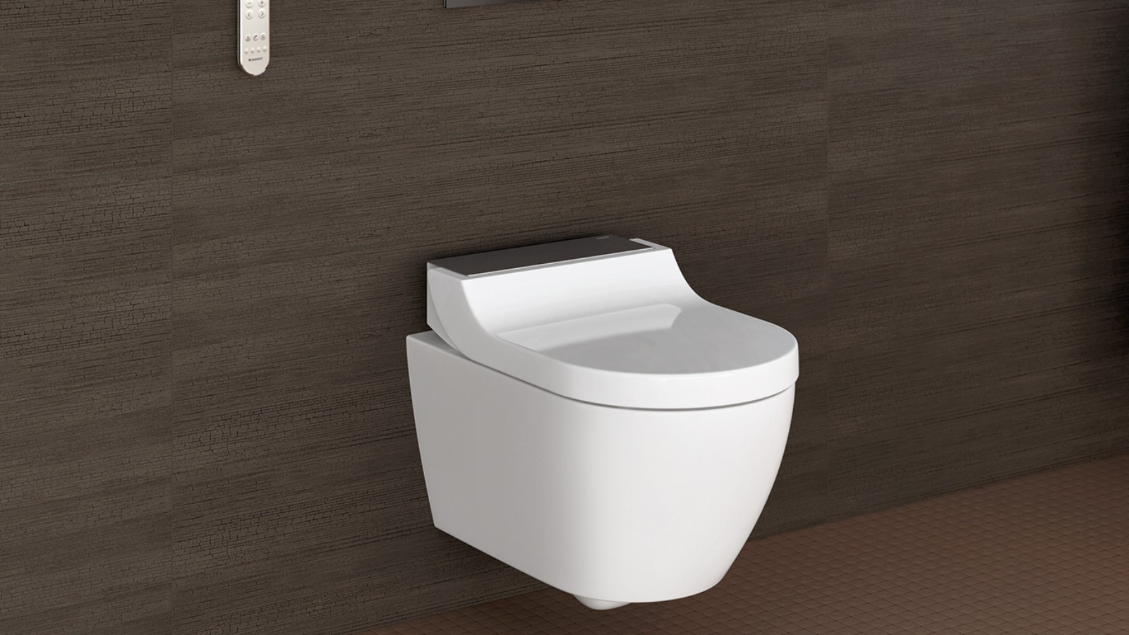 Duschtoilette Geberit AquaClean Tuma Comfort mit beheizbarem WC-Sitz Duschtoilette Geberit AquaClean Tuma Comfort mit beheizbarem WC-Sitz