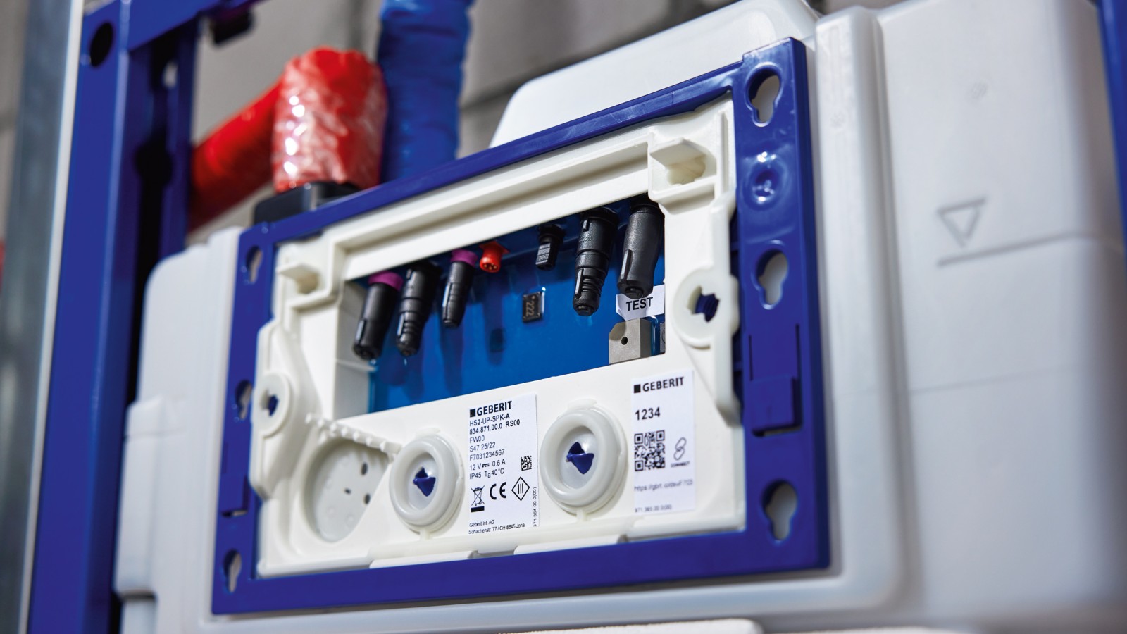 Geberit HS50 Hygienespülung im Unterputzspülkasten