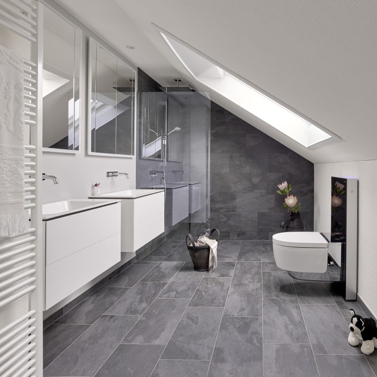 Dachstock nach der Renovierung Dachstock nach der Renovierung