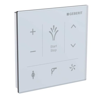 Wandbedienpanel weiß für das Dusch-WC AquaClean Mera