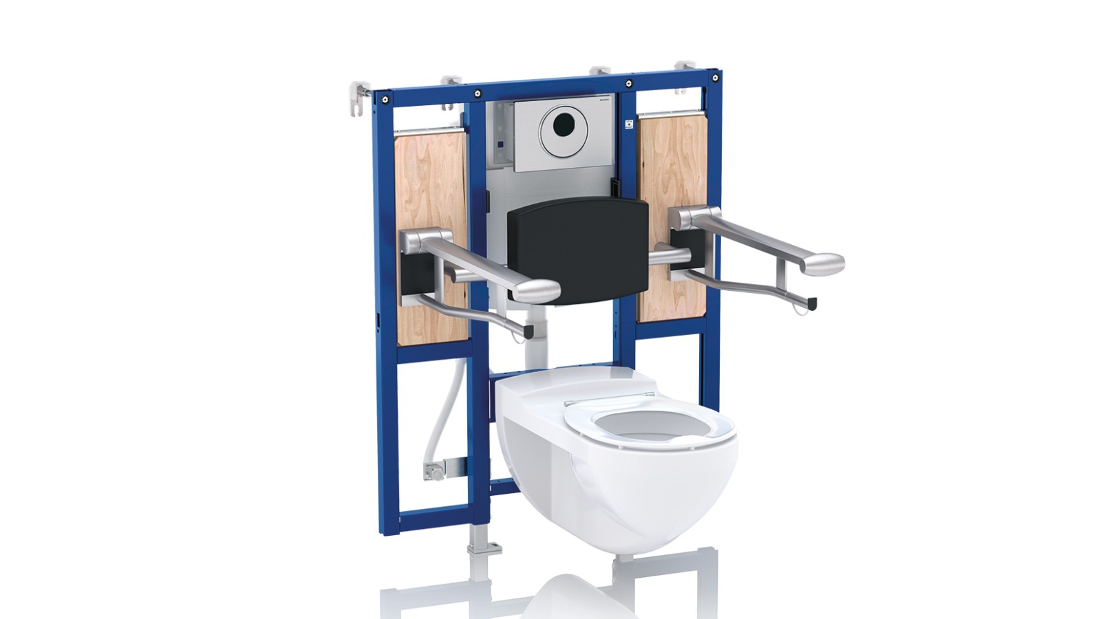 Barrierefreies WC mit Geberit Duofix Installationselement