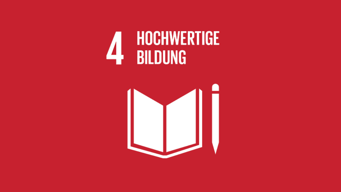 Ziel 4 der Vereinten Nationen "Hochwertige Bildung"