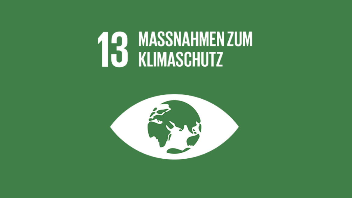 Ziel 13 der Vereinten Nationen "Maßnahmen zum Klimaschutz"