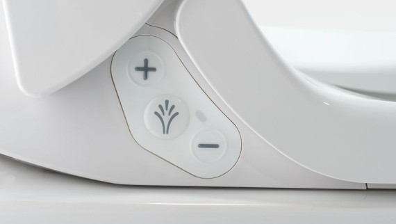 Seitliches Bedienfeld