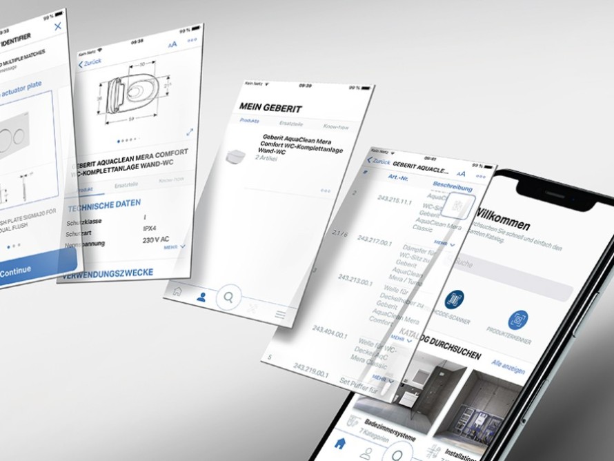 Geberit Pro App Geberit Pro App